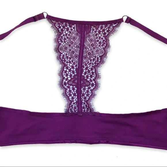 Victoria’s Secret push-up bra purple lace - Picture 5 of 9